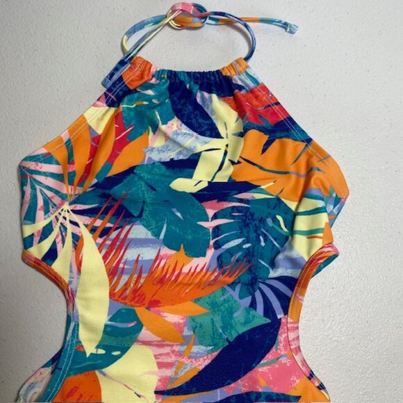 Old Navy One piece Girl's Swimsuit size 6/7 multicolor - Picture 4 of 8